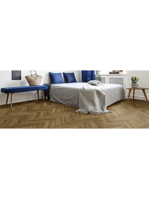 Виниловая плитка Firmfit Herringbone Дуб традиционный