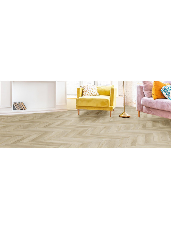 Виниловая плитка Firmfit Herringbone Дуб светлый браш
