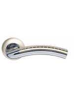 Ручка Armadillo (Армадилло) раздельная R.LD54.Libra26 (Libra LD26) SN/CP-3 матовый никель/хром