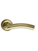 Ручка Armadillo (Армадилло) раздельная R.LD54.Libra26 (Libra LD26) AB/GP-7 бронза/золото