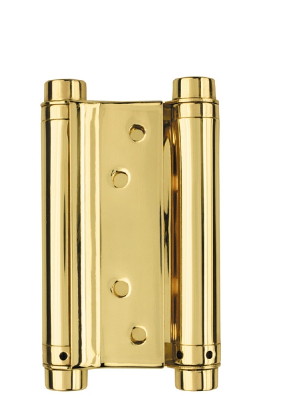 Петля Armadillo (Армадилло) пружинная двусторонняя BH470SS (100*70*1.5) GP (DAS SS 201-4") золото