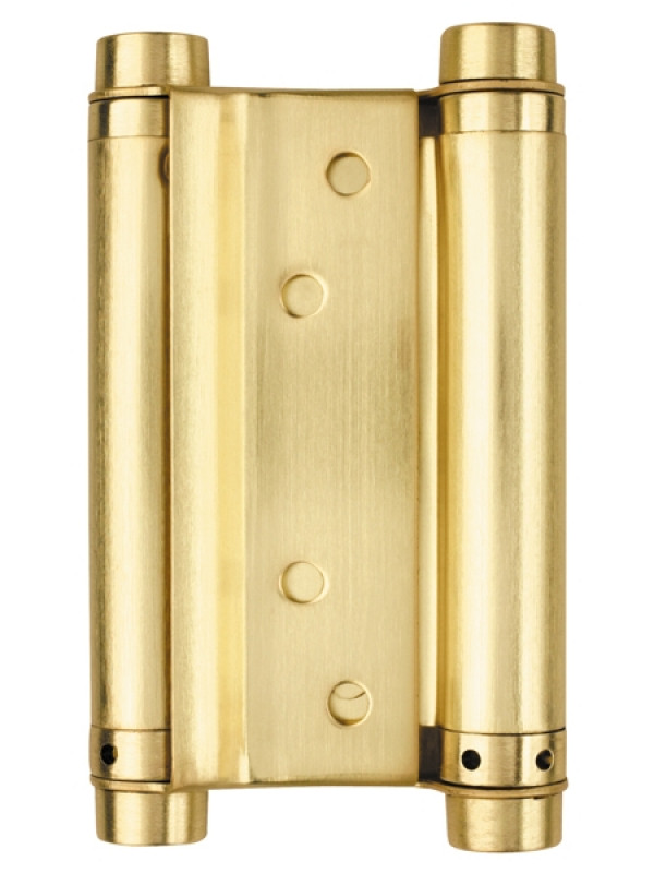 Петля Armadillo (Армадилло) пружинная двусторонняя BH586SS (125*86*1.5) SG (DAS SS 201-5") мат. золото