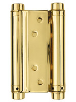 Петля Armadillo (Армадилло) пружинная двусторонняя BH586SS (125*86*1.5) GP (DAS SS 201-5") золото