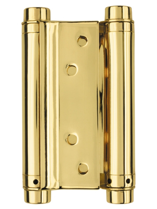Петля Armadillo (Армадилло) пружинная двусторонняя BH586SS (125*86*1.5) GP (DAS SS 201-5") золото