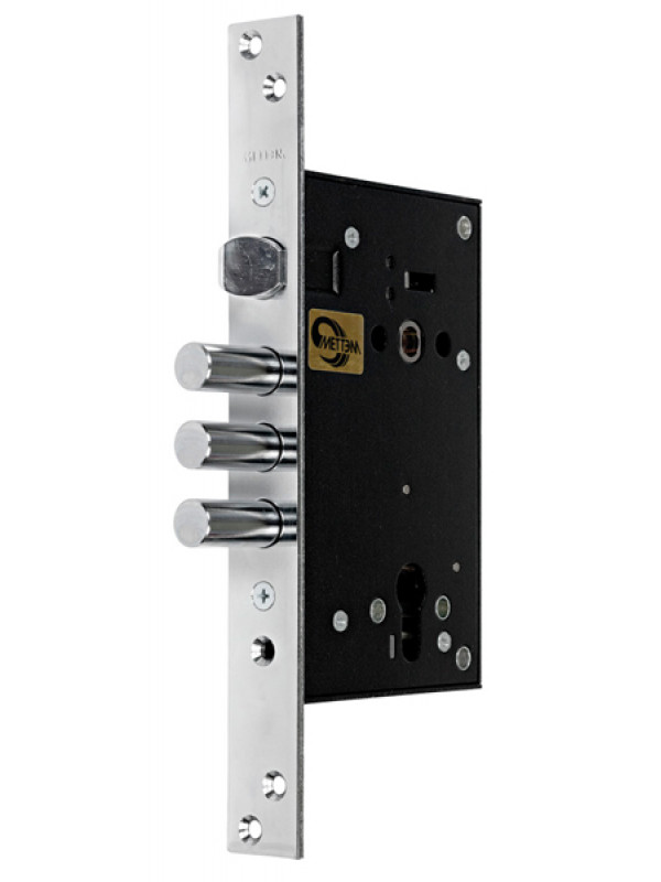 Корпус Mettem (Меттэм) врезного замка с защёлкой ЗВ4 713.0.0