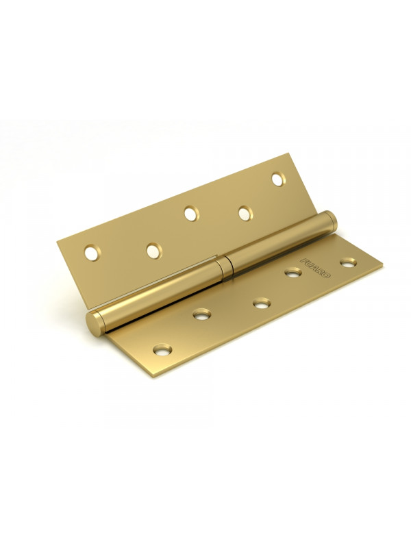Петля Fuaro (Фуаро) съемная 413/BL-5 125x75x2,5 SB left (мат. золото) левая БЛИСТЕР