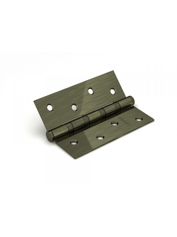 Петля Fuaro (Фуаро) универсальная IN4400U-BL AB (4BB/BL 100x75x2,5) бронза БЛИСТЕР
