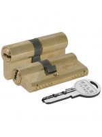 Цилиндровый Kale kilit (Кале килит) механизм 164 SN/90 (30+10+50) mm упк.БЛИСТЕР латунь 5 кл.