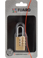 Замок Fuaro (Фуаро) навесной кодовый PL-3521 (21 мм) 3 кл. БЛИСТЕР