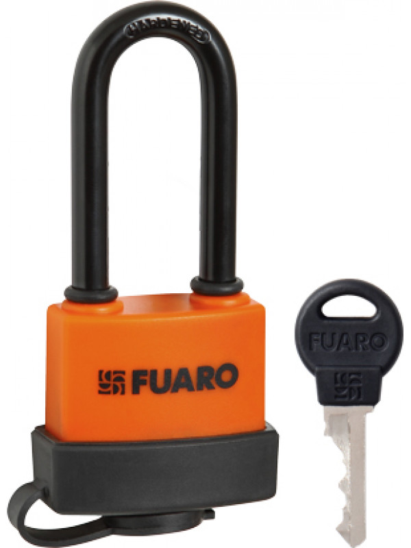 Замок Fuaro (Фуаро) навесной PL-WEATHER-3640 LS 3key (PL-3640 LS) удл. дужка, англ./блистер