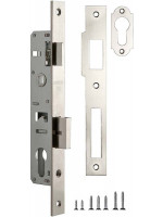 Корпус Fuaro (Фуаро) узкопрофильного замка с защелкой PROF153-20/85 (153-20/85) CP хром