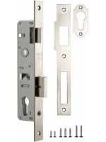Корпус Fuaro (Фуаро) узкопрофильного замка с защелкой PROF153-25/85 (153-25/85) CP хром