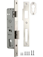 Корпус Fuaro (Фуаро) узкопрофильного замка с защелкой PROF153-30/85 (153-30/85) CP хром