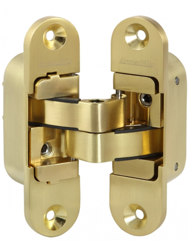 Петля Armadillo (Армадилло) скрытой установки U3D6200L SG левая (Architect 3D-ACH 60) мат. золото 60 кг