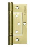 Петля Fuaro (Фуаро) универсальная без врезки IN4300W SB (300-2BB 100x2,5) мат. золото