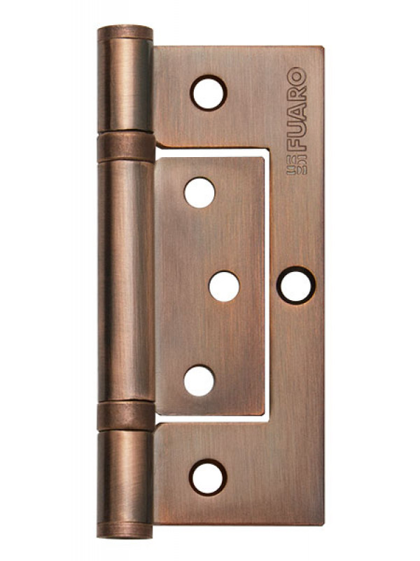 Петля Fuaro (Фуаро) универсальная без врезки IN4300W AC (300-2BB 100x2,5) медь