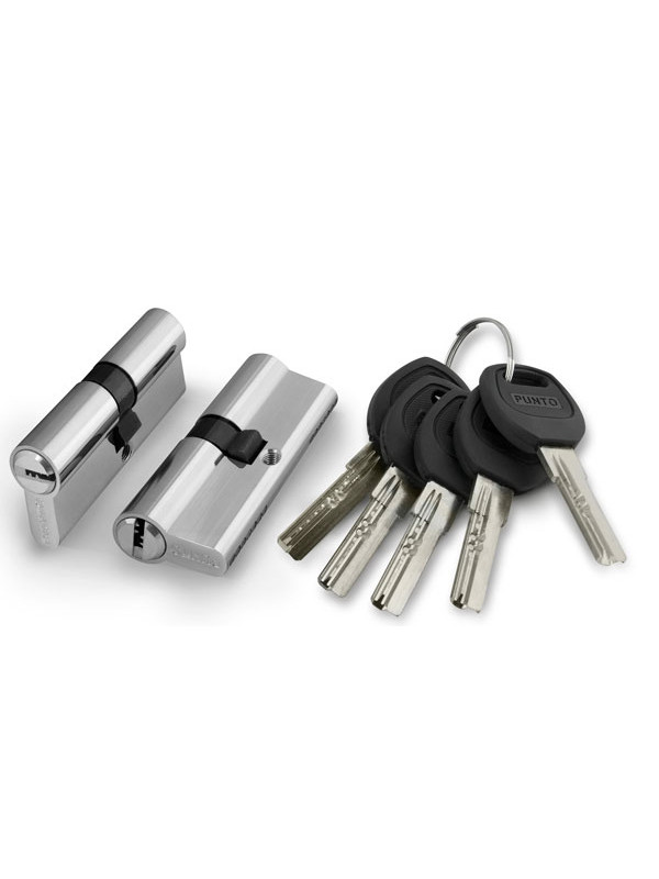 Цилиндровый Punto (Пунто) механизм (A200/70) A2000Key70(30+10+30) SN никель