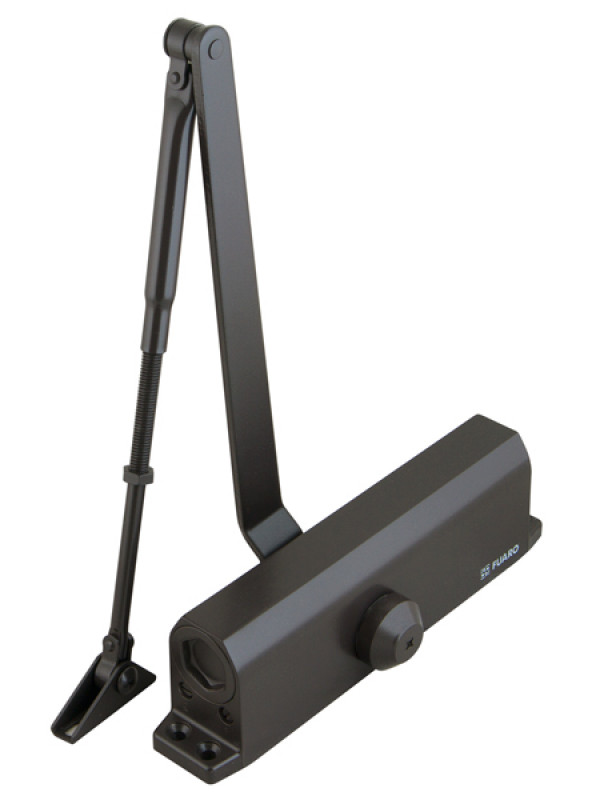 Доводчик Fuaro (Фуаро) дверной DC20-6W (DC-206W) BR до 160 кг (коричневый)
