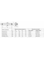 Доводчик Fuaro (Фуаро) дверной DC20-6W (DC-206W) BR до 160 кг (коричневый)