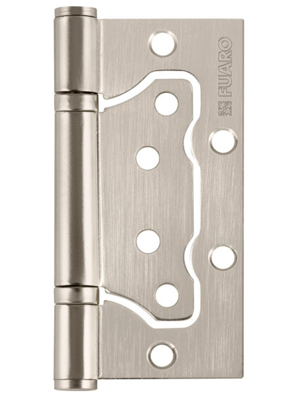 Петля Fuaro (Фуаро) универсальная без врезки IN4500W-BL SN (500-2BB/BL 100x2,5) мат. никель БЛИСТЕР