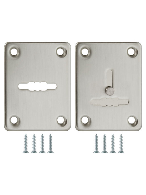 Накладка Fuaro (Фуаро) на сувальдный замок ESC.S-lift+S/K.set (ESC081/082) мат.никель (2шт.)