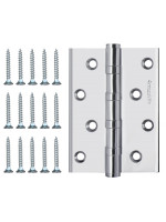 Петля Armadillo (Армадилло) универсальная IN4500UC-BL CP 100x75x3 INOX304 хром БЛИСТЕР