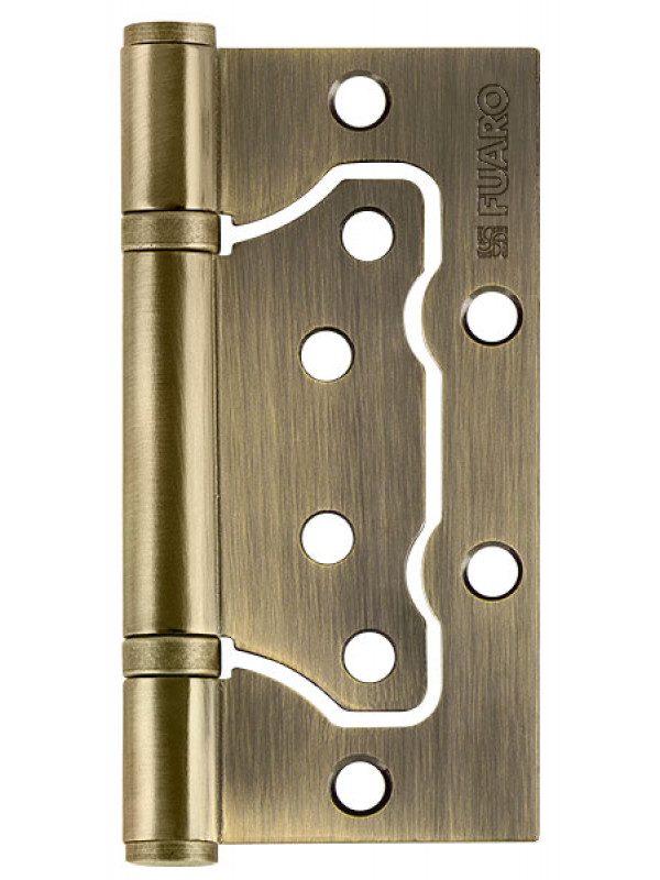 Петля Fuaro (Фуаро) универсальная без врезки IN4500W AB (500-2BB 100x2,5) бронза