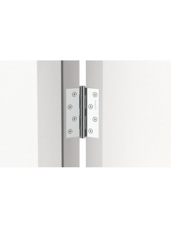 Петля Armadillo (Армадилло) универсальная IN4500UC-BL SN 100x75x3 INOX304 матовый никель БЛИСТЕР
