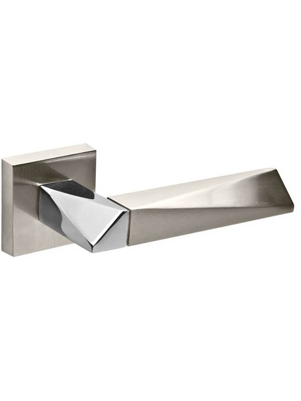 Ручка Fuaro (Фуаро) раздельная K.DM51.DIAMOND (DIAMOND DM) SN/CP-3 матовый никель/хром