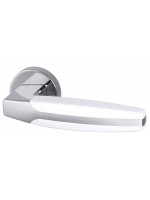 Ручка Armadillo (Армадилло) раздельная R.URB52.ARC (ARC URB2) CP/White-14 хром/белый