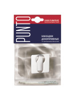 Накладка Punto (Пунто) под цилиндр ET.K.QR52 (ET QR) SN/CP-3 матовый никель/хром