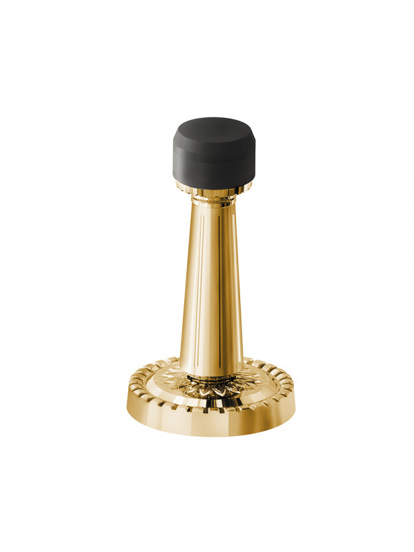 Упор Armadillo (Армадилло) дверной настенный DH033 CL/GOLD-24 Золото 24К