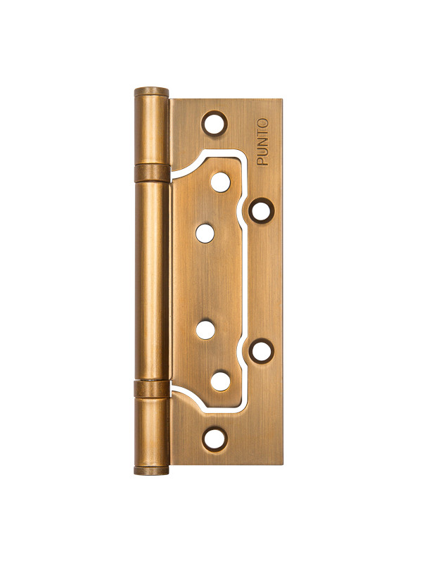 Петля Punto (Пунто) универсальная без врезки IN5200W CF (200-2B 125x2,5) кофе