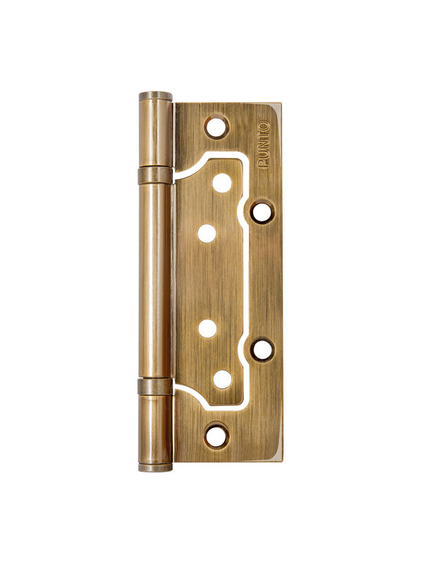Петля Punto (Пунто) универсальная без врезки IN5200W CFB (200-2B 125x2,5) кофе глянец