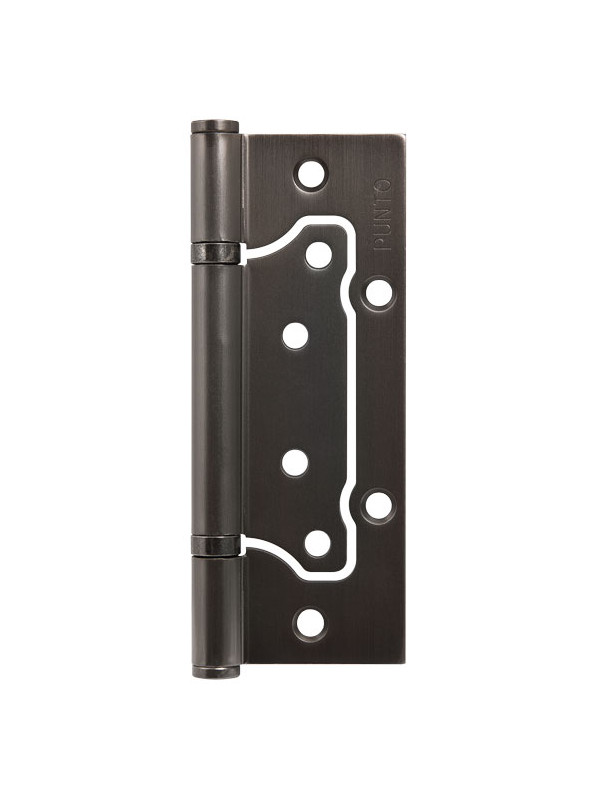 Петля Punto (Пунто) универсальная без врезки IN5200W GR (200-2B 125x2,5) графит