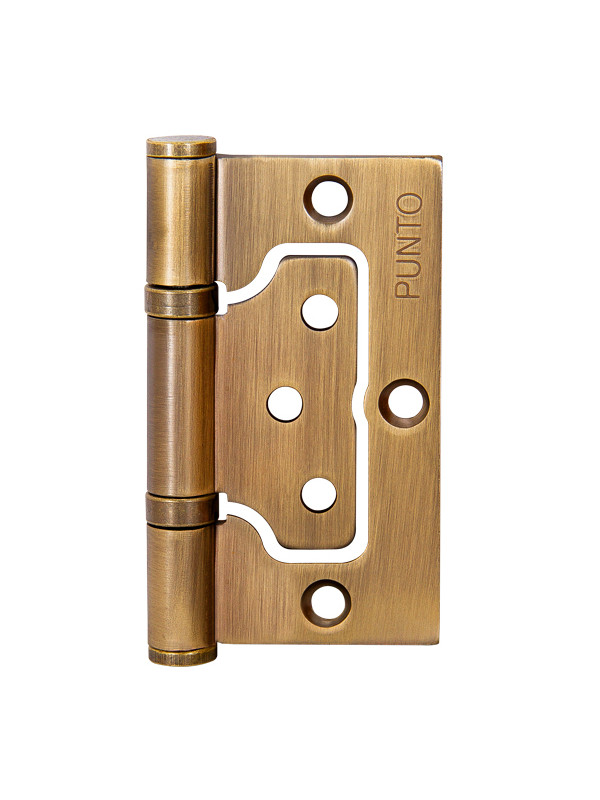 Петля Punto (Пунто) универсальная без врезки IN3200W CF (200-2B 75x2,5) кофе