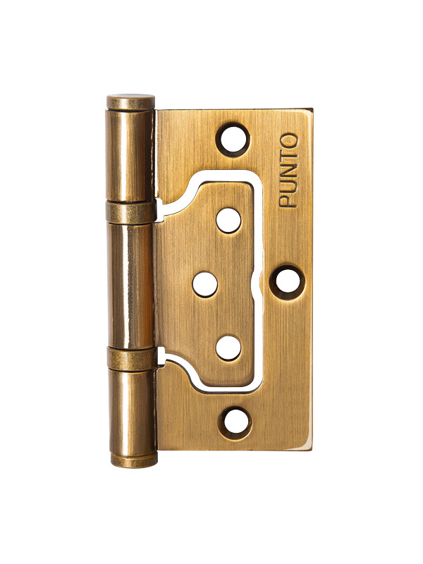 Петля Punto (Пунто) универсальная без врезки IN3200W CFB (200-2B 75x2,5) кофе глянец