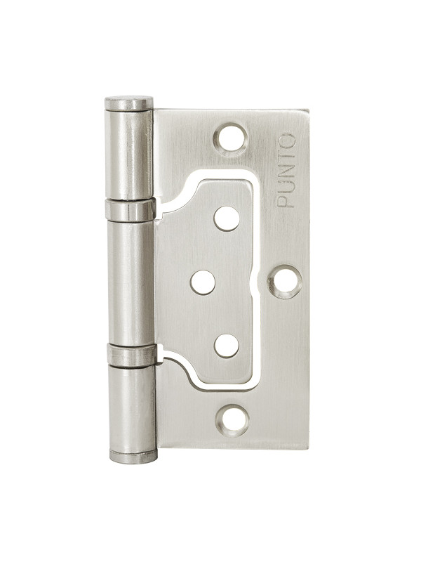 Петля Punto (Пунто) универсальная без врезки IN3200W-HD PN (200-2B/HD 75x2,5) мат. никель