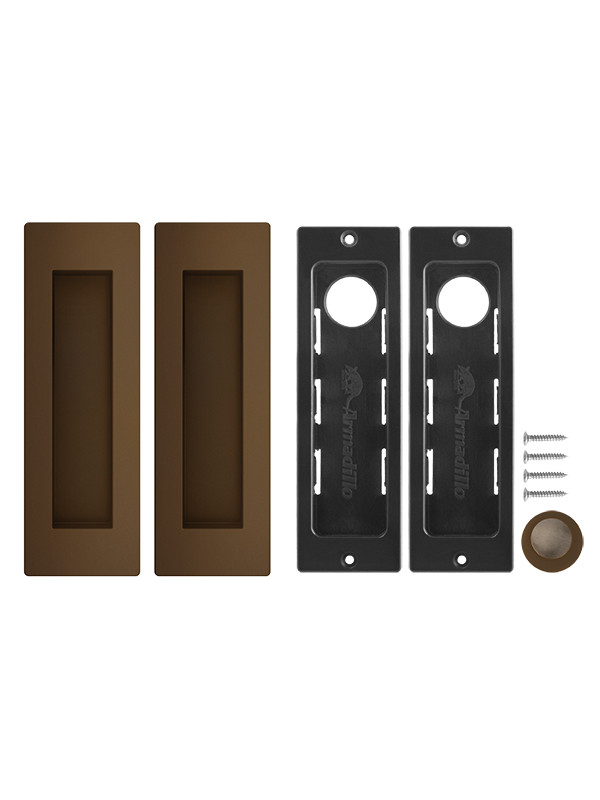 Ручка Armadillo (Армадилло) для раздвижных дверей SH.URB153.010 (SH010 URB) BB-17 коричневая бронза
