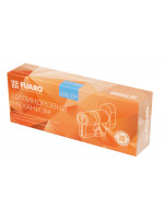 Цилиндровый Fuaro (Фуаро) механизм (100 ZM/80) 1000ZMKnob80(35+10+35) CP хром 5Key с вертушкой