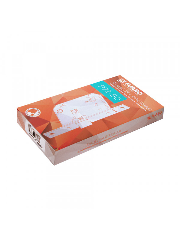 Защелка Fuaro (Фуаро) врезная PLASTP72-50 (P72-50) GR графит
