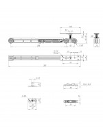 Комплект Armadillo (Армадилло) для раздвижных дверей SLD.Comfort-PRO.SET2.soft close/80