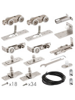 Комплект Armadillo (Армадилло) для телескопического открывания SLD.Comfort-PRO.SET5.telescope/80 (Comfort - PRO SET 5)