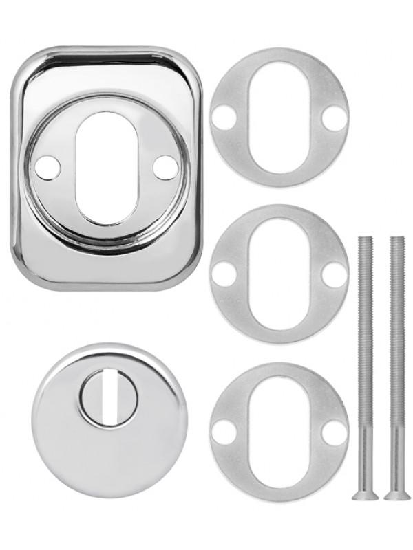 Броненакладка Fuaro (Фуаро) DEF.XL/K-EXT.4286 (DEF 4286 SQ XL) CP-8 хром