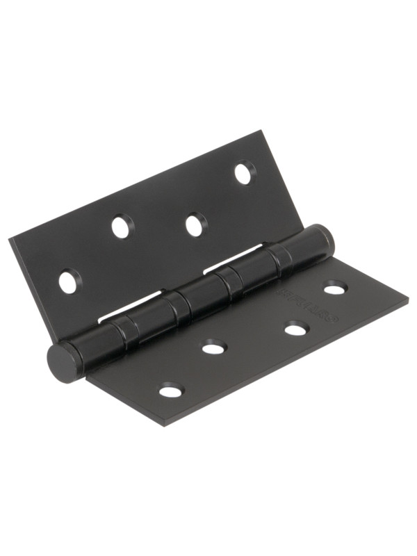 Петля Fuaro (Фуаро) универсальная IN4400U-BL BL (4BB/BL 100x75x2,5) черный матовый БЛИСТЕР
