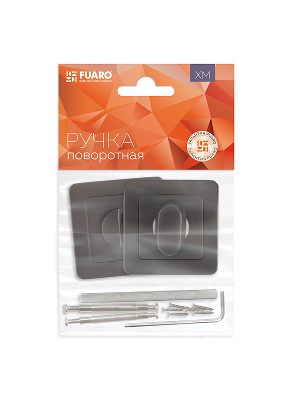 Ручка Fuaro (Фуаро) поворотная BK6.K.XM52 (BK6 XM) GR-23 графит