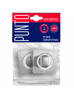 Ручка Punto (Пунто) поворотная BK6.K.ZQ51 (BK6 ZQ ) SN/CP-3 матовый никель/хром