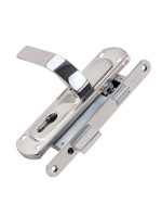 Корпус замка Punto (Пунто) с ручкой LOCKSET25.ORION.5558-1 (KIT P25 5558 ORION) SN/CP мат.никель/хром