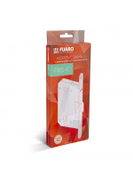 Корпус Fuaro (Фуаро) врезного замка c защёлкой PLASTP85C-50 (P85C-50) WH белый