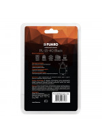 Замок Fuaro (Фуаро) навесной PL-WEATHER-1540 Black 4 fin key ( PL-15-40) диск. /блистер